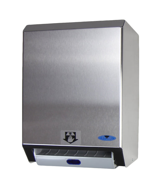 Frost 109-70S stainless steel automatic paper towel dispenser front view