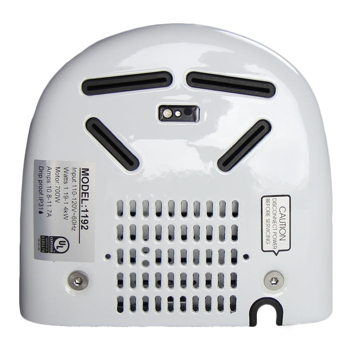 Frost 1192 High-Speed Automatic Hand Dryer – 110V, White Porcelain Finish