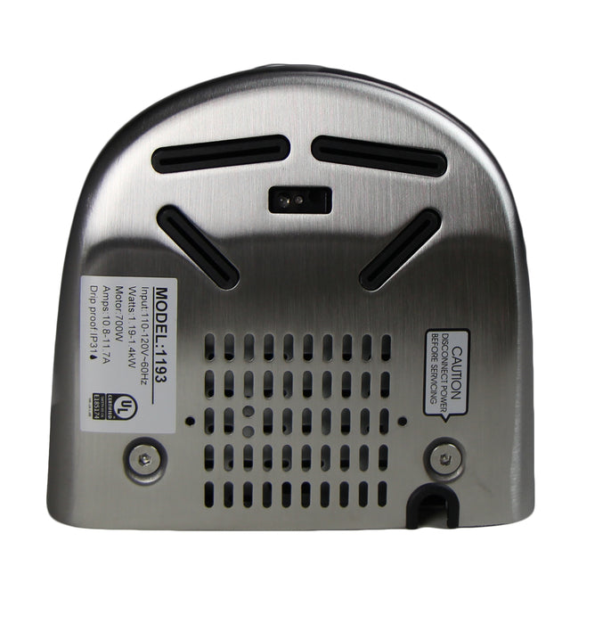 Frost 1193 High-Speed Automatic Hand Dryer – Powerful, Durable, Brushed Steel Finish