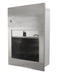 Frost 135A stainless steel recessed paper towel dispenser front view