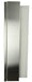 Frost 135B stainless steel semi-recessed paper towel dispenser side view