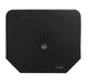 Frost 166-BLK matte black jumbo toilet tissue dispenser close-up front