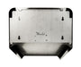 Frost 166-S stainless steel jumbo toilet tissue dispenser back view