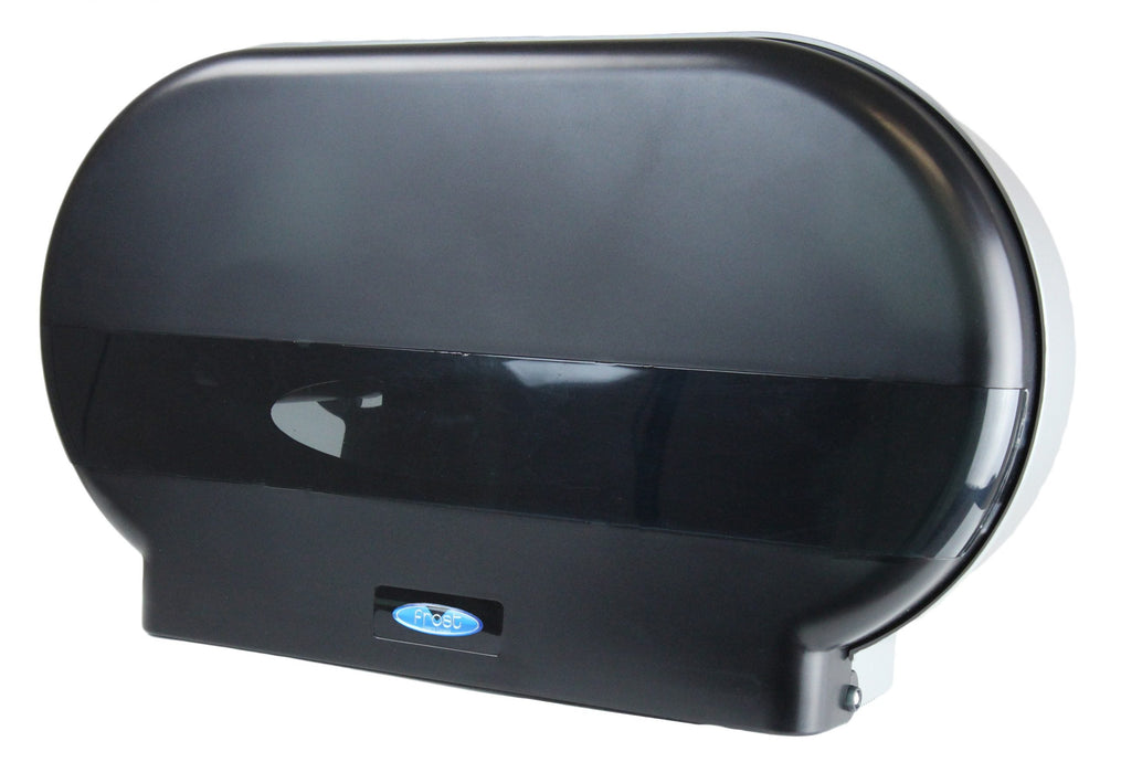 Frost 171-P polycarbonate jumbo toilet tissue dispenser front view