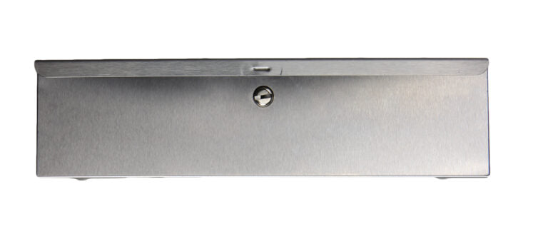 Frost 180 stainless steel facial tissue dispenser top view