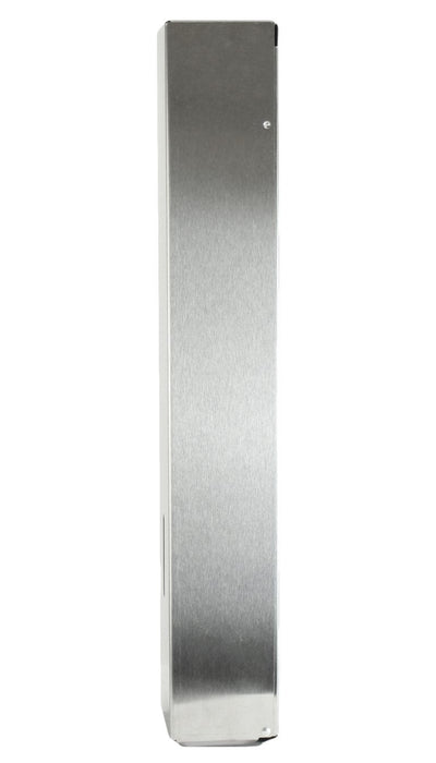 Frost 187 stainless steel paper cup dispenser angled view