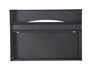 Frost 199-BLK matte black toilet seat cover dispenser back view