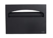 Frost 199-BLK matte black toilet seat cover dispenser close-up front