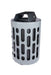 Frost 2020 Black Steel Waste Receptacle – 95L Capacity, Free-Standing Commercial Bin
