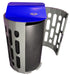 Frost 2020 Blue Steel Waste Receptacle – 95L Capacity, Free-Standing Commercial Bin