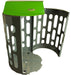 Frost 2020 Green Steel Waste Receptacle – 95L Capacity, Free-Standing Commercial Bin