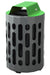 Frost 2020 Green Steel Waste Receptacle – 95L Capacity, Free-Standing Commercial Bin