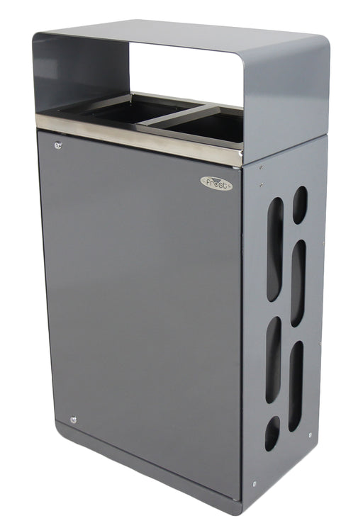 Frost 2021 Waste & Recycling Receptacle – 100L Dual-Stream Bin for Indoor/Outdoor Use