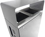 Frost 2021 Waste & Recycling Receptacle – 100L Dual-Stream Bin for Indoor/Outdoor Use
