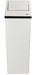 Side profile of Frost 300NL free-standing commercial waste bin with swing lid