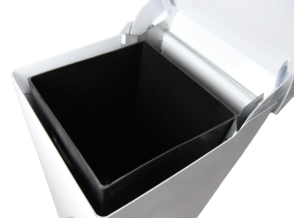 Frost 305 Foot Operated Waste Receptacle – 30L Hands-Free Steel Bin