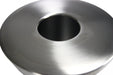 Top view of Frost 310-J swing top lid with stainless steel finish