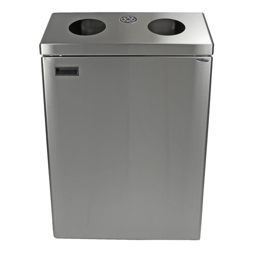 Frost 315-S Stainless Steel Wall Mounted Recycling Station – 3 Stream Unit