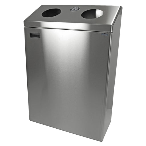 Frost 315-S Stainless Steel Wall Mounted Recycling Station – 3 Stream Unit