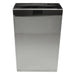 Technical drawing of Frost 327 bin with dimensions