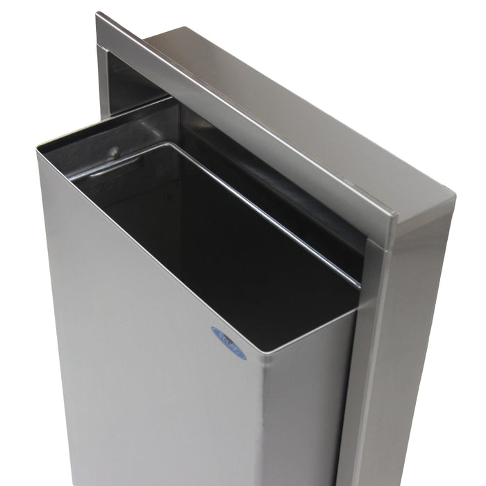 Technical drawing of Frost 330 bin with dimensions