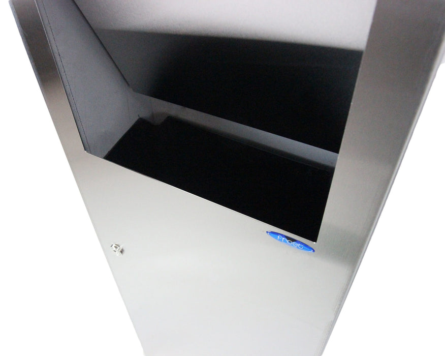 Frost 340 Waste Receptacle – Large Capacity Floor Standing Steel Bin