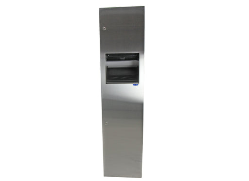 Side angle of Frost 400-50B showing 9-inch depth for semi-recessed mounting
