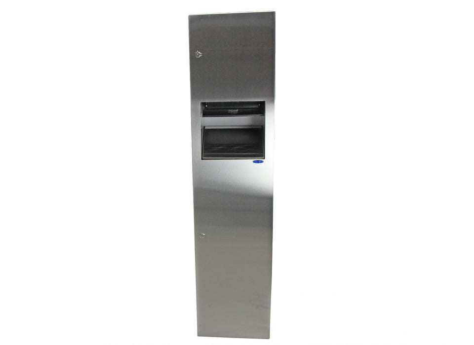 Side angle of Frost 400-50B showing 9-inch depth for semi-recessed mounting