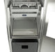 Close-up of Frost 400-70A #4 brushed stainless steel door
