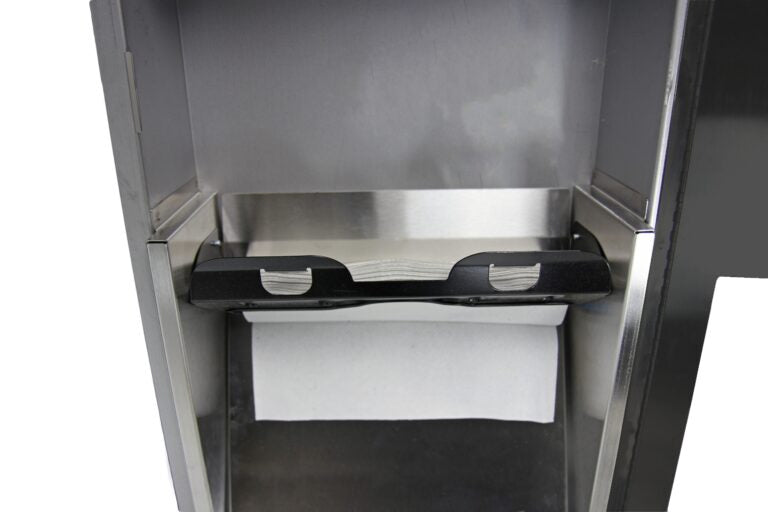 Close-up of Frost 415-14A Black matte black door with modern finish