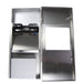 Frost 415-14A installed in a recessed wall in a low-traffic restroom