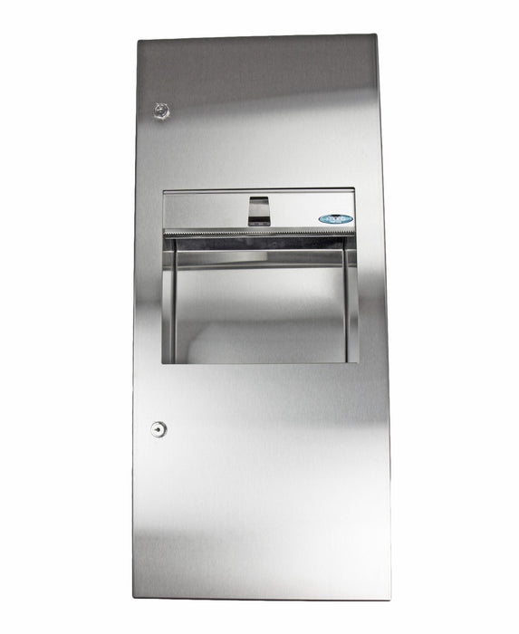Side angle of Frost 415-B showing 6.1-inch depth for semi-recessed mounting