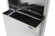 Open view of Frost 422-50A showing jumbo roll towel and waste liner