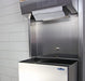 Side view of Frost 422-60C surface-mounted unit with 9.9-inch depth