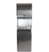 Frost 422-70A stainless steel hands-free towel dispenser and 50L waste bin