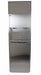 Frost 422 Series Stainless Steel Combination Paper Towel Dispenser & Waste Receptacle – Recessed & Surface Mounted Commercial Unit