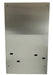 Frost 608-3 surface-mounted stainless steel napkin/tampon vendor, brushed finish, free or coin-operated, ADA-compliant