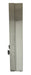 Frost 608-3 surface-mounted stainless steel napkin/tampon vendor, brushed finish, free or coin-operated, ADA-compliant