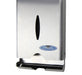 Frost 613-S slim stainless steel surface-mounted free tampon dispenser for commercial restrooms, ADA-compliant