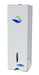 Frost 614 compact stainless steel surface-mounted free napkin dispenser for commercial restrooms, ADA-compliant