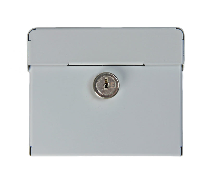 Frost 614 compact stainless steel surface-mounted free napkin dispenser for commercial restrooms, ADA-compliant