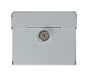 Frost 614 compact stainless steel surface-mounted free napkin dispenser for commercial restrooms, ADA-compliant