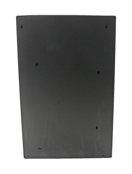 Frost 618-1-Free-BLK matte black stainless steel push-button free napkin/tampon dispenser, ADA-compliant