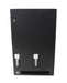 Frost 618-1-Free-BLK matte black stainless steel push-button free napkin/tampon dispenser, ADA-compliant