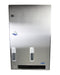 Frost 618-3-Free stainless steel push-button free napkin/tampon dispenser for commercial restrooms, ADA-compliant