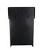 Frost 620-BLK matte black stainless steel surface-mounted napkin disposal unit for commercial restrooms, hygienic