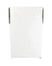 Frost 620 stainless steel surface-mounted napkin disposal unit for commercial restrooms, hygienic and durable