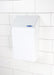 Frost 620 stainless steel surface-mounted napkin disposal unit for commercial restrooms, hygienic and durable