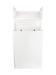 Frost 620 stainless steel surface-mounted napkin disposal unit for commercial restrooms, hygienic and durable
