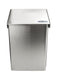 Frost 622 stainless steel surface-mounted feminine product disposal unit for commercial restrooms, hygienic